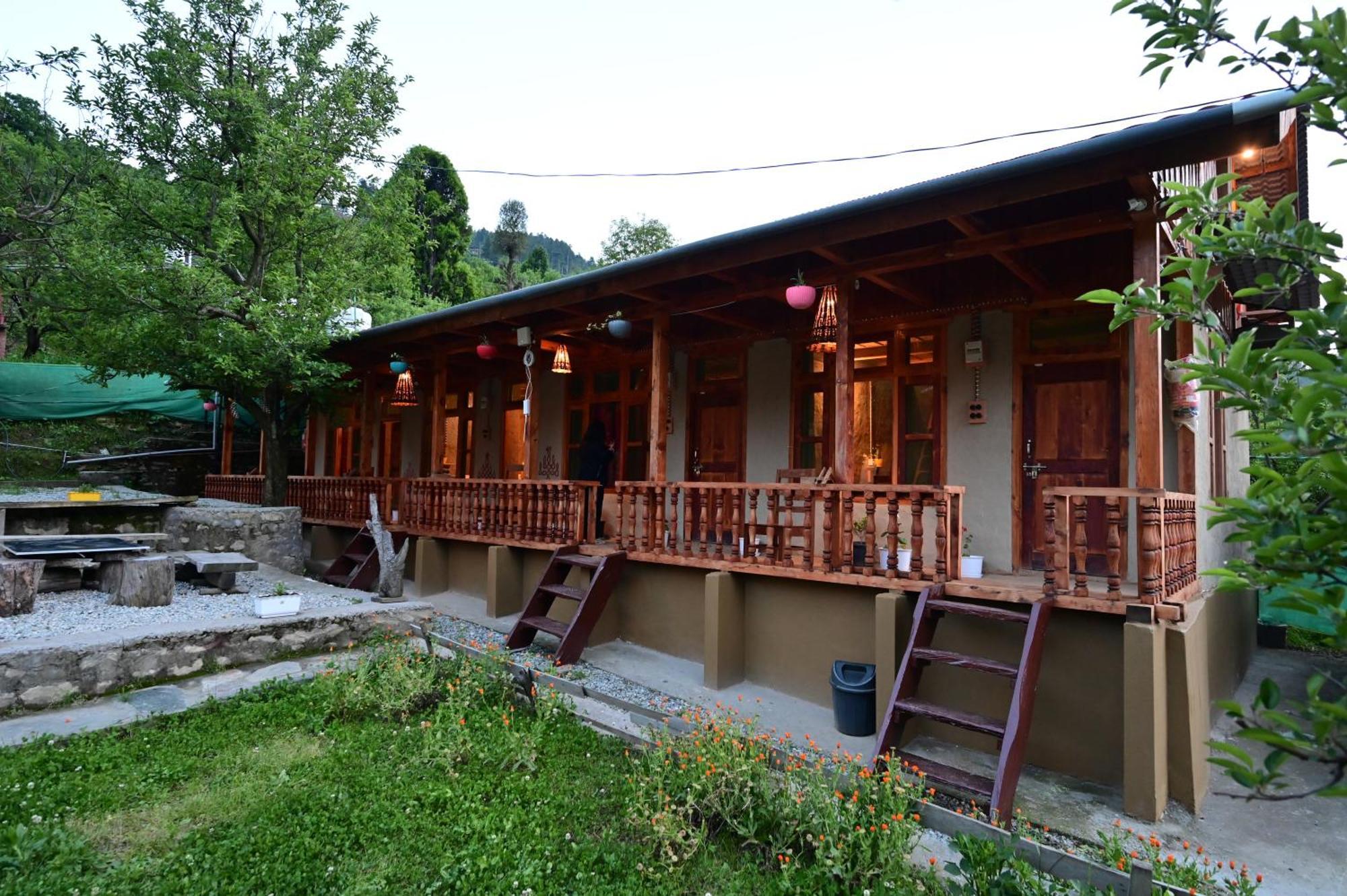 Himalayan Mud Resort Kasol Exterior foto